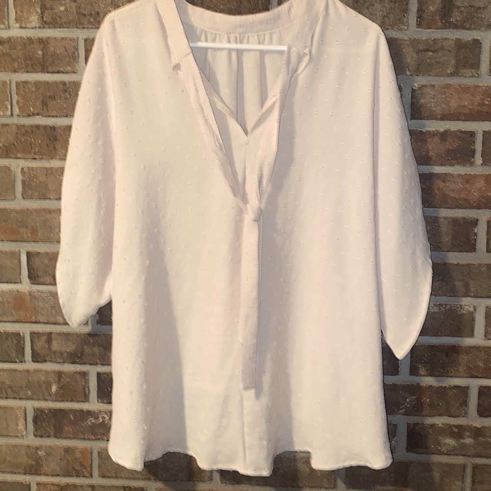 - Ivory Shein Curves blouse 3x